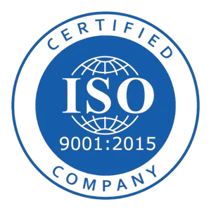 ISO 9001:2015 certified